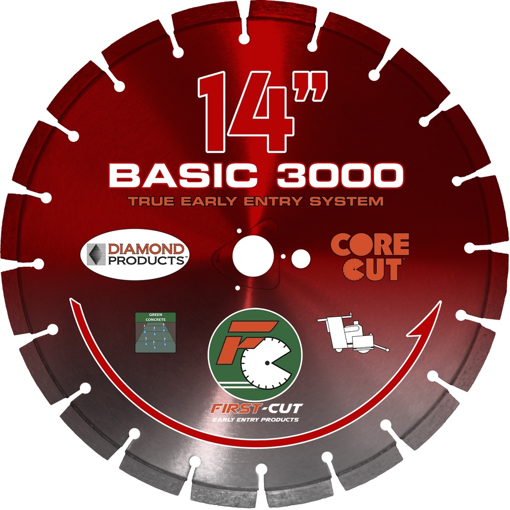 Basic 3000 First-Cut Early Entry Blade