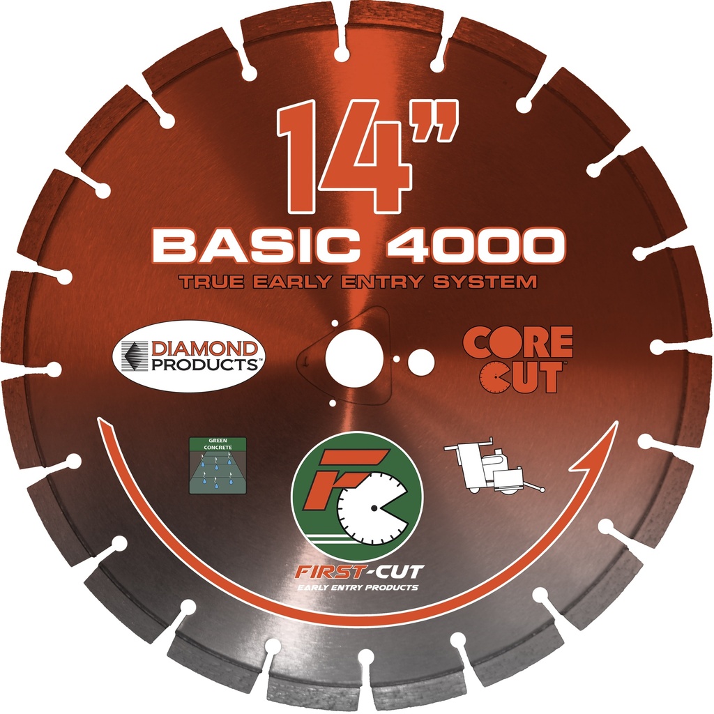 Basic 4000 First-Cut Early Entry Blade