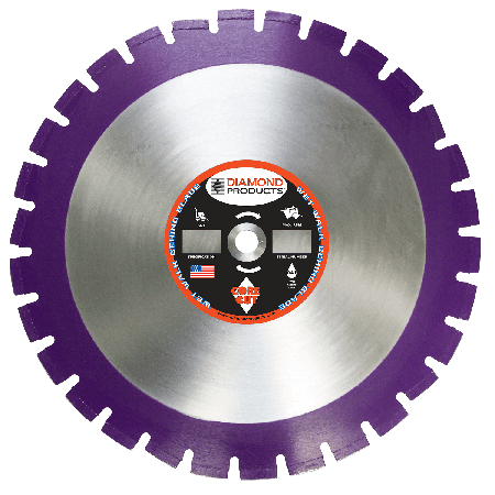 Imperial Purple Asphalt/Green Concrete Blades