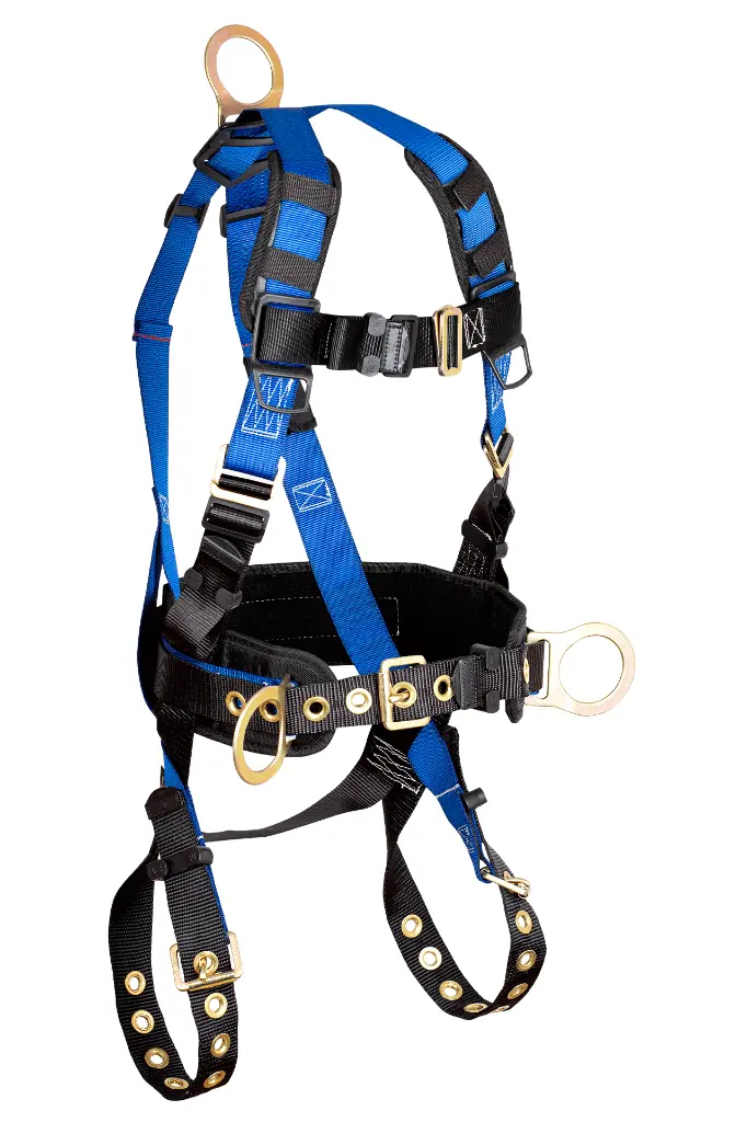 Contractor 3D Construction Belted Full Body Harness