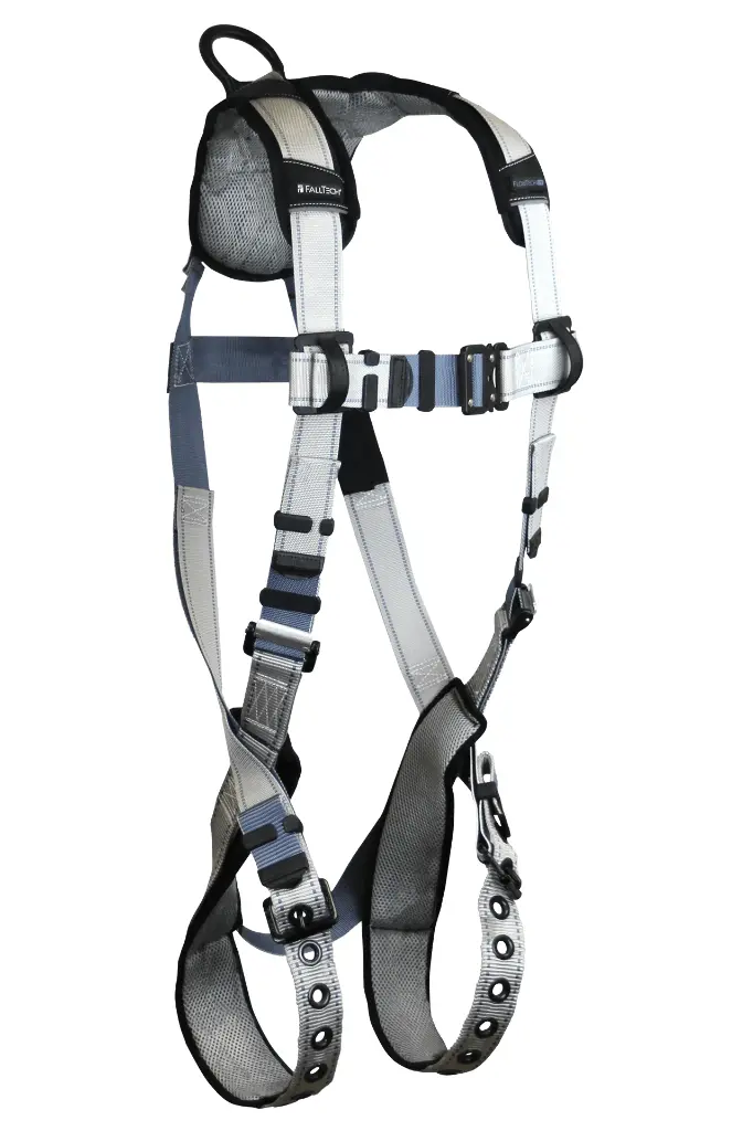 FlowTech LTE® 1D Standard Non-belted Full Body Harness, Tongue Buckle Leg Adjustment