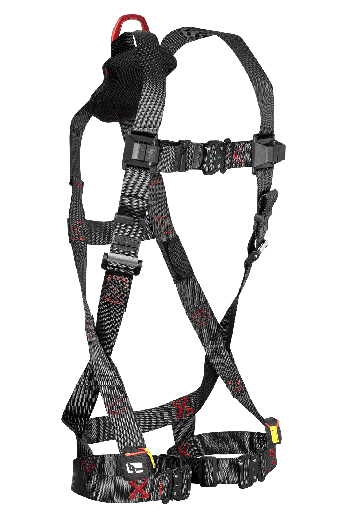 FT-Iron 1D Standard Non-Belted Full Body Harness, Quick Connect Buckle Leg Adjustment