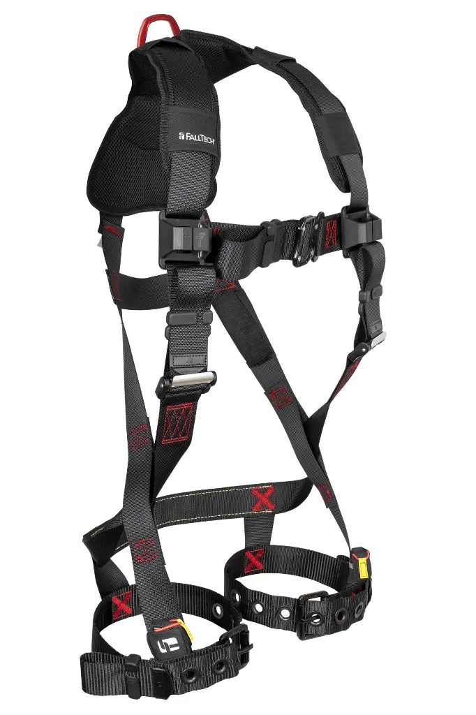 FT-Iron™ 1D Standard Non-Belted Full Body Harness, Tongue Buckle Leg Adjustment