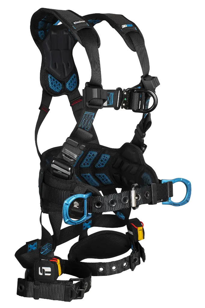 FT-One™ 4D Construction Climbing Full Body Harness, Tongue Buckle Leg Adjustments