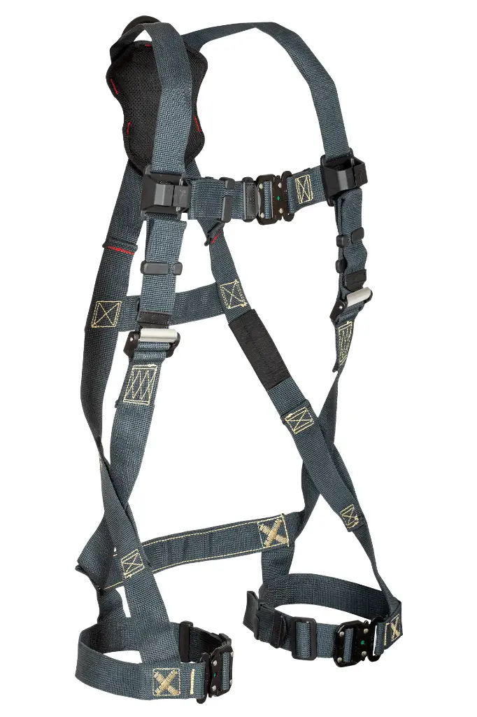 FT-Weld™ 1D Standard Non-Belted Full Body Harness, Quick Connect Buckle Leg Adjustment