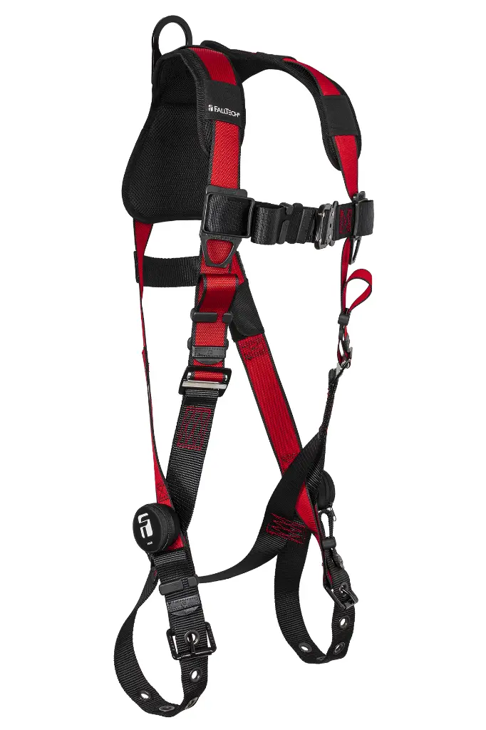 Tradesman® Pro 1D Standard Non-belted Full Body Harness, Tongue Buckle Leg Adjustments