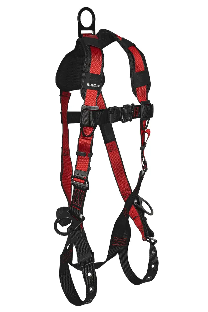 Tradesman® Pro 3D Standard Non-belted Full Body Harness, Tongue Buckle Leg Adjustments