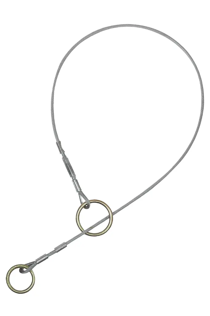 Cable Pass-through Sling Anchor with Vinyl Coated Galvanized Steel Cable