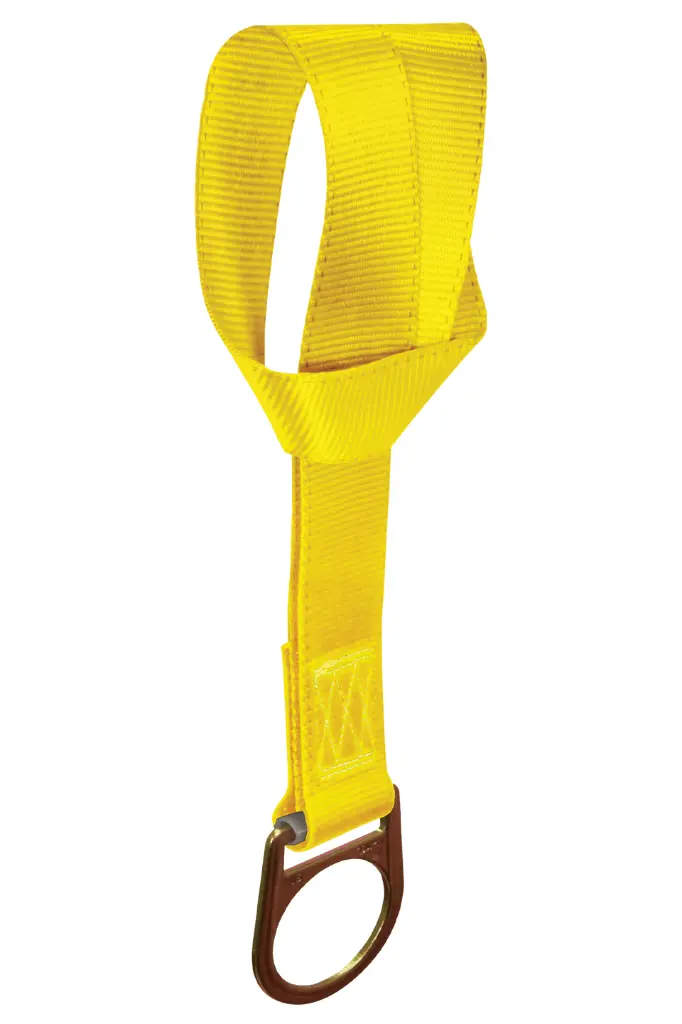 Cinch-loop Web Anchor for Choke-on Installation