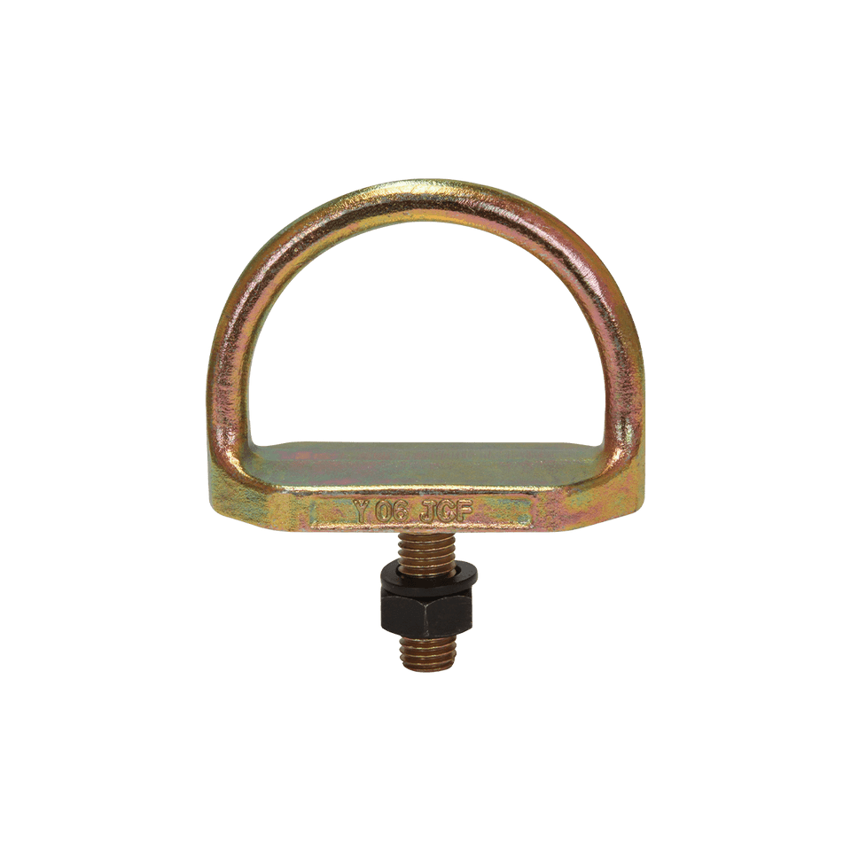 Bolt-on D-ring Anchor with Stud and Nut