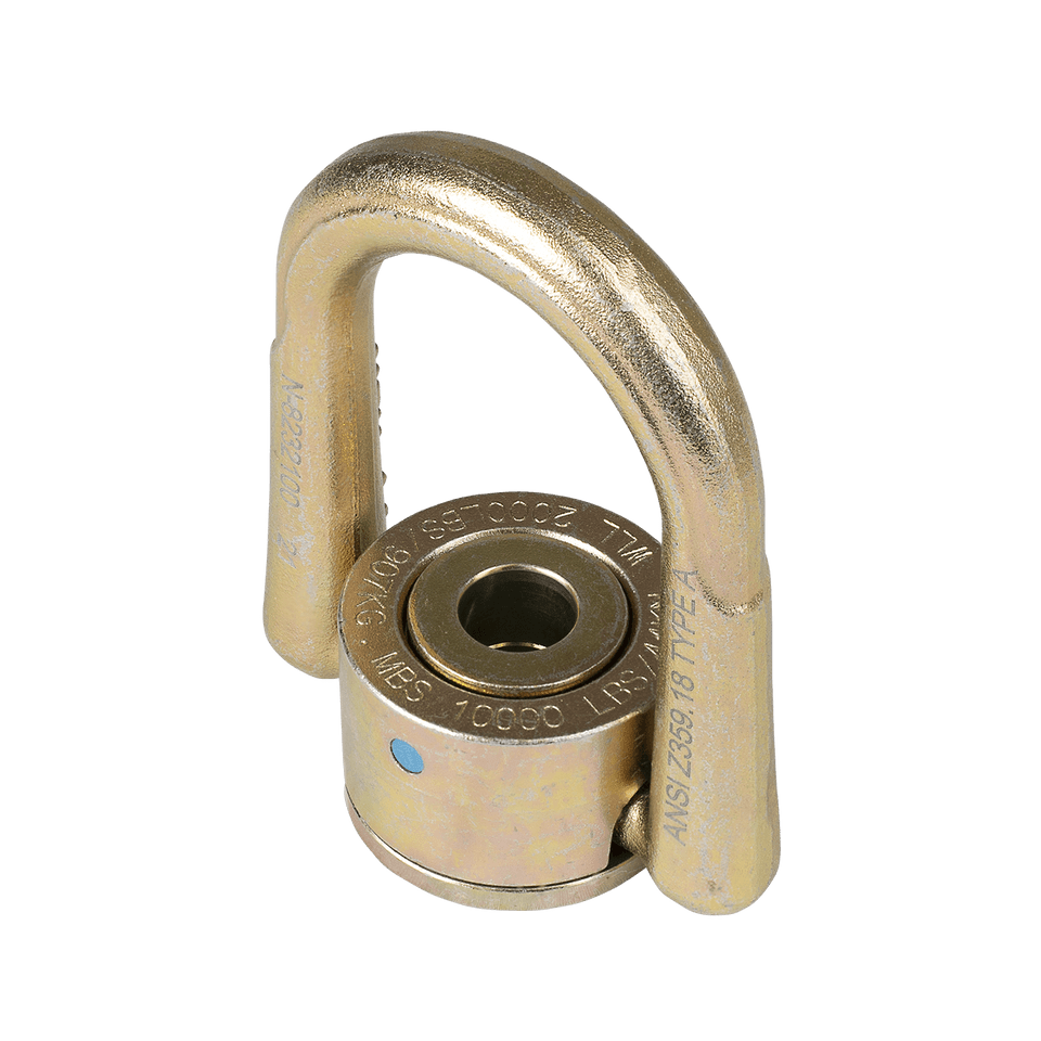 Rotating Bolt-on D-Ring Anchor, 10k