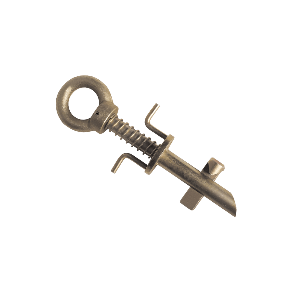 Toggle-through Eyebolt Anchor for Steel