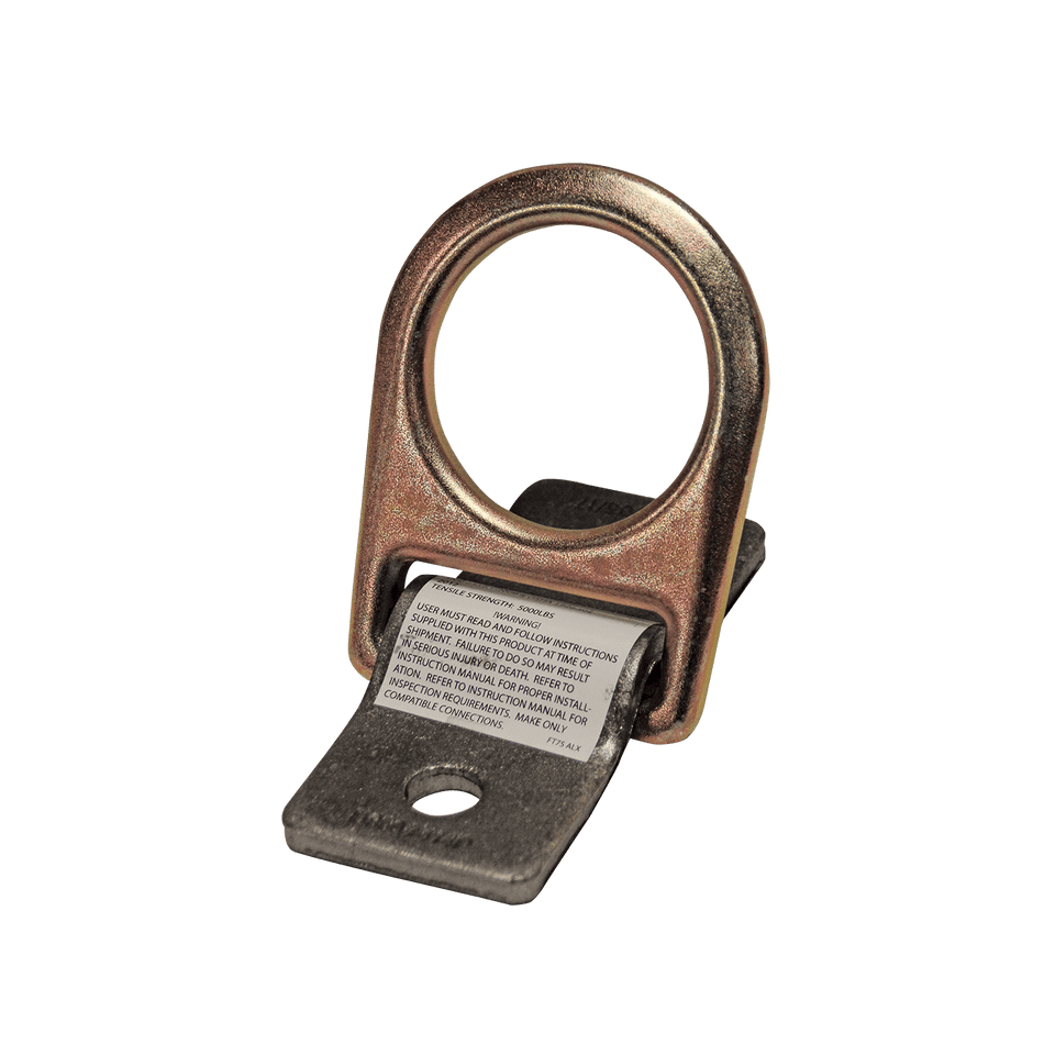 Weld-on D-ring Anchor with Unplated Installation Plate
