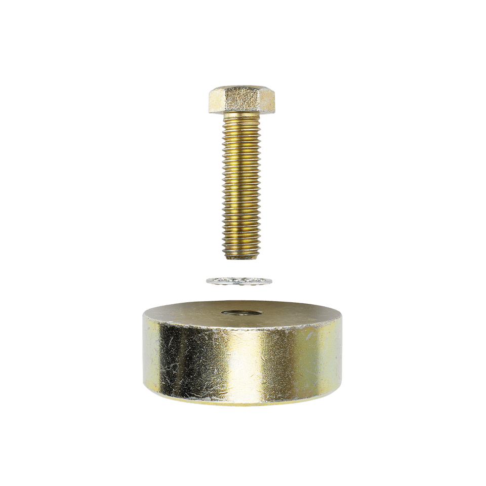 Weld-On Puck w/Bolt for 7393B Rotating Anchor
