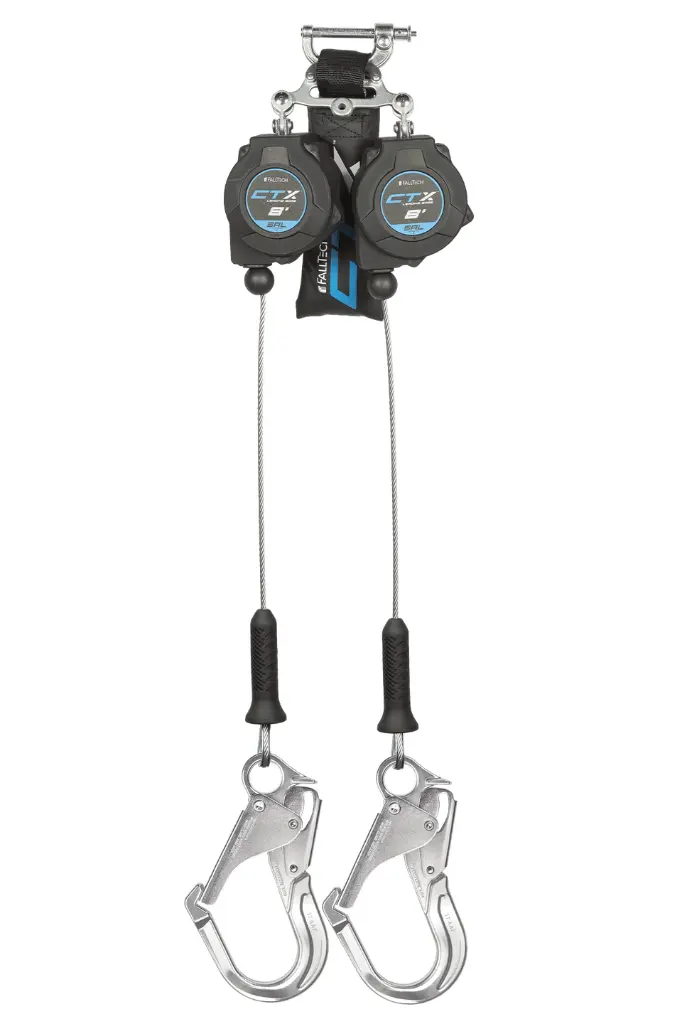 8' CTX™ Cable Class 2 Leading Edge Personal SRL-P, Twin-leg 