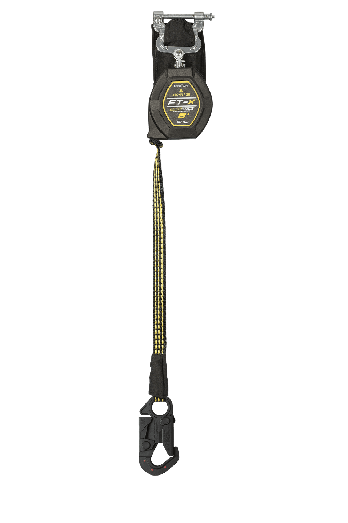 8' FT-X™ EdgeCore™ Arc Flash Class 2 Leading Edge Personal SRL-P, Single-leg 