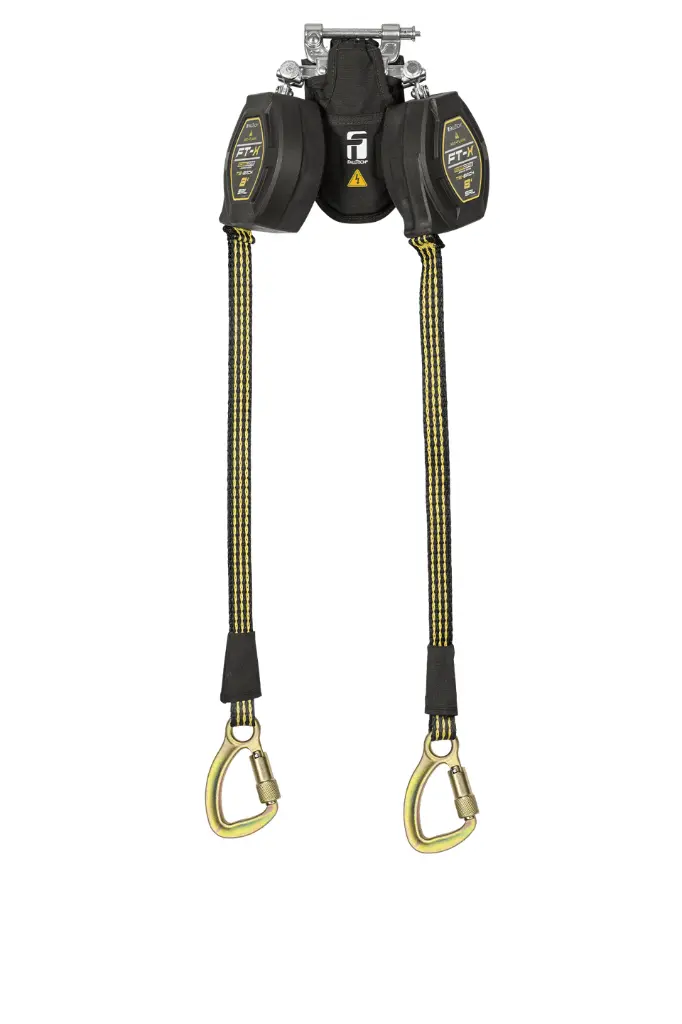 8' FT-X™ EdgeCore™ Arc Flash Tie-Back Class 2 Leading Edge Personal SRL-P, Twin-leg 