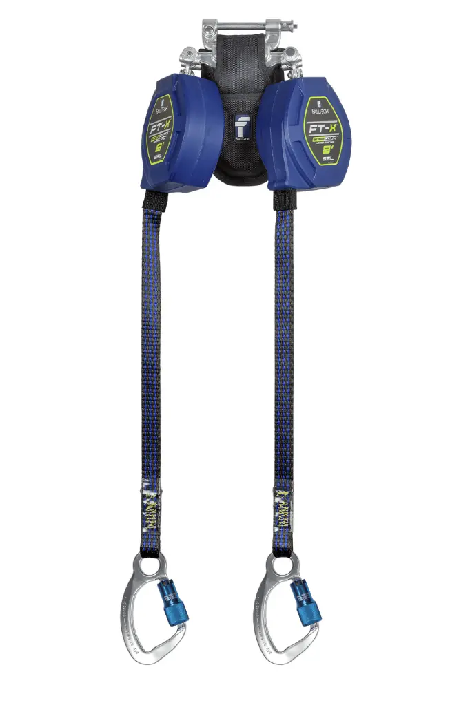 8' FT-X™ EdgeCore™ Class 2 Leading Edge Personal SRL-P, Twin-leg 