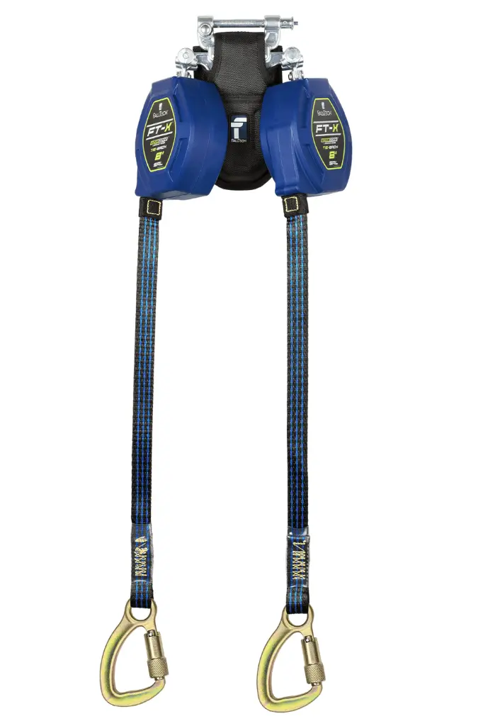8' FT-X™ EdgeCore™ Tie-Back Class 2 Leading Edge Personal SRL-P, Twin-leg 