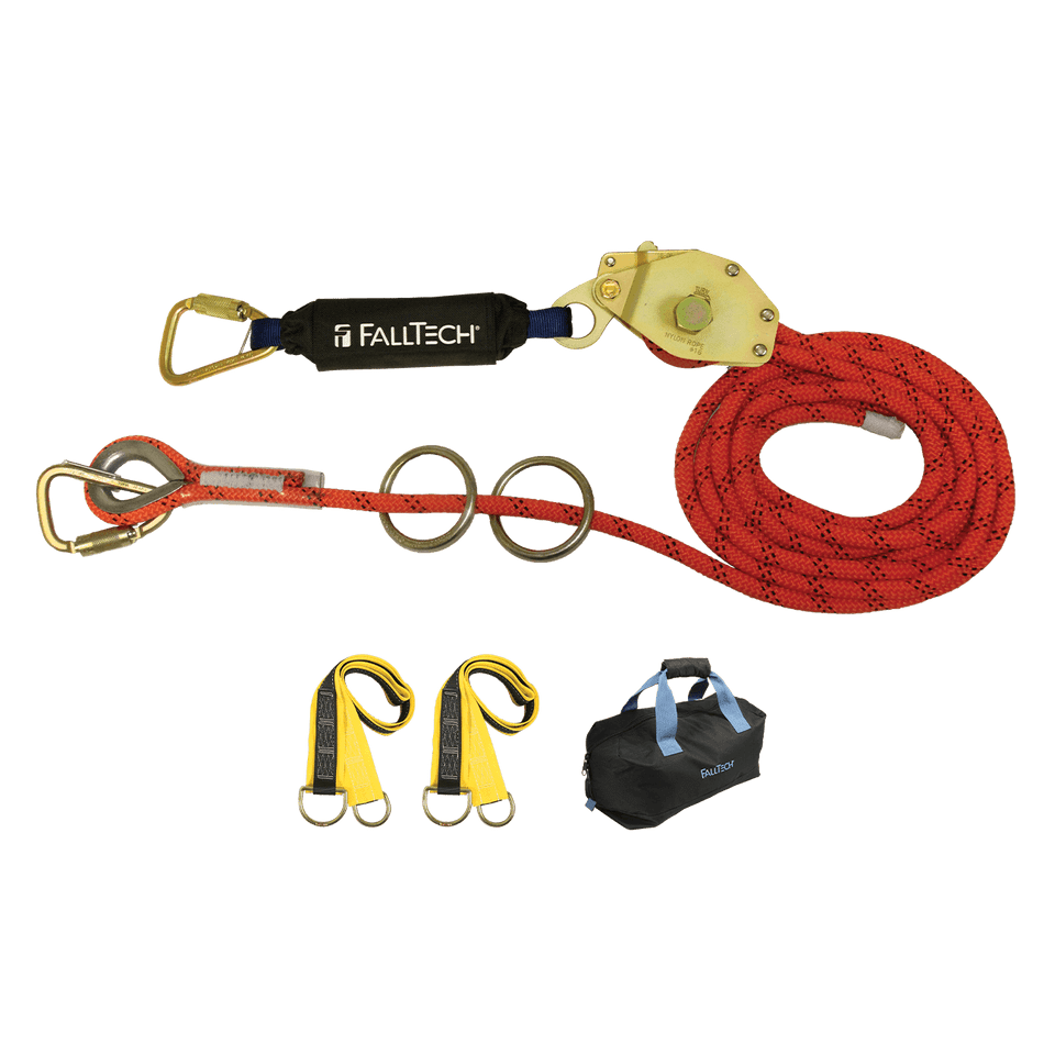 60' Temporary Rope HLL System; 2-person