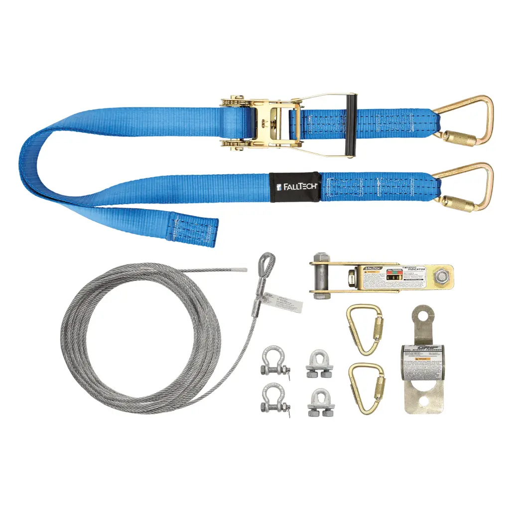 SteelGrip Plus™ Single-span Temporary Cable HLL Assembly without Anchors