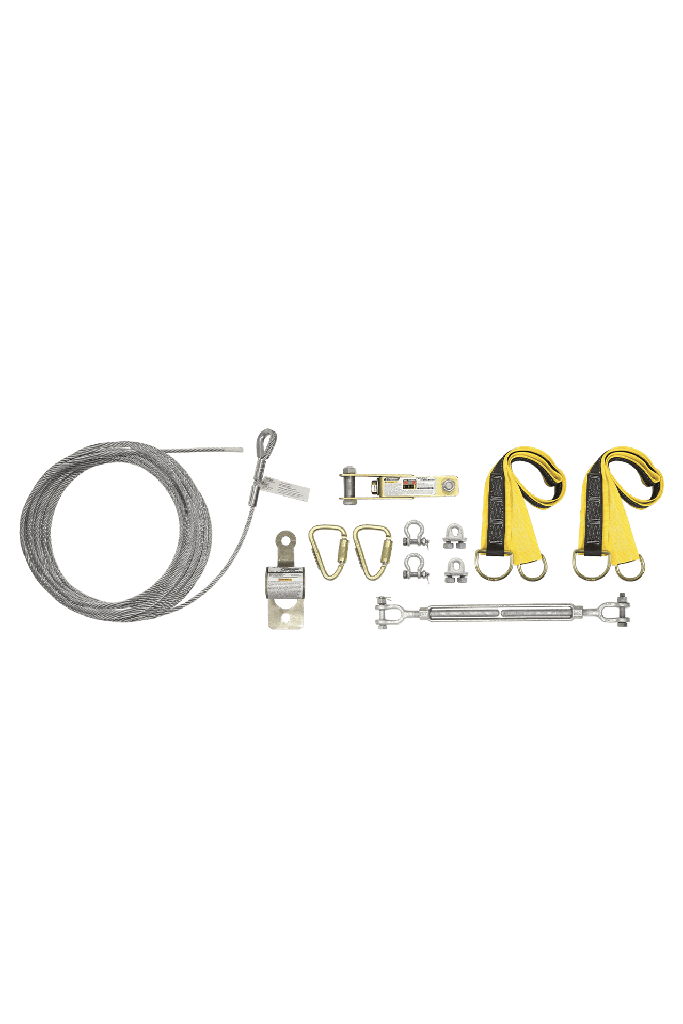 SteelGrip® Temporary Cable HLL System with Web Pass-through Anchors