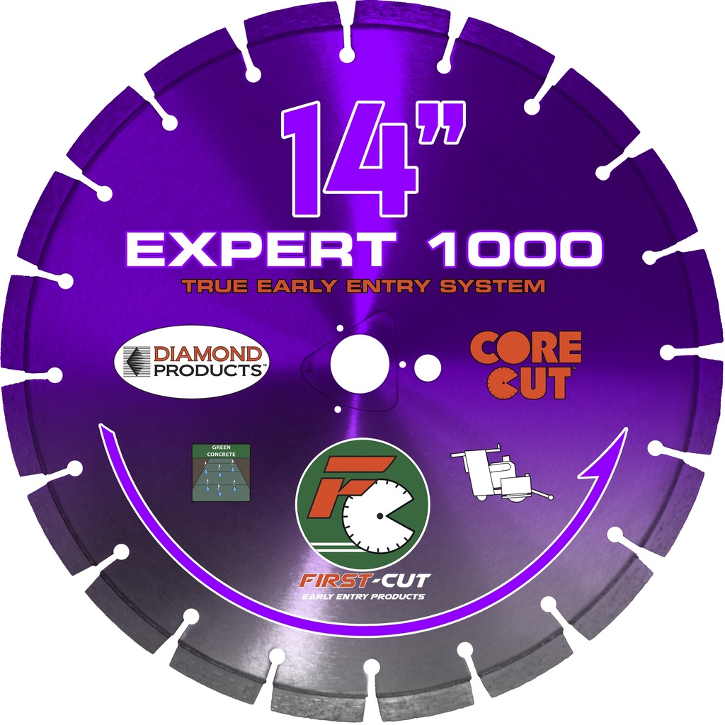 Expert 1000 First-Cut Early Entry Blade