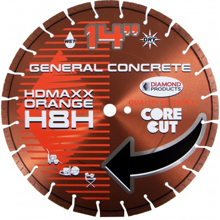 HD Maxx Orange High Speed Blade