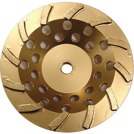 Standard Gold Spiral Turbo Cup Grinders