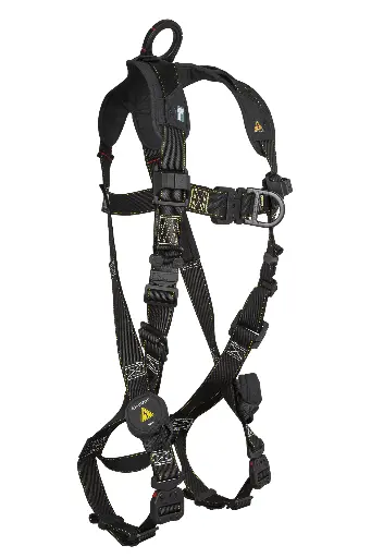 Arc Flash Nylon 2D Climbing Non-belted Full Body Harness, Overmolded Quick Connect Adjustments