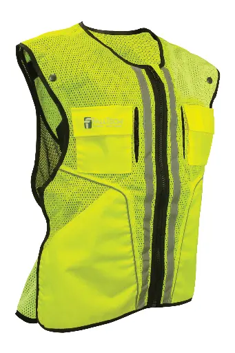 [5051] Construction Grade High-visibility Lime Safety Vest