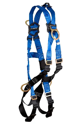 [7019B] Contractor 4D Cross-over Climbing Full Body Harness
