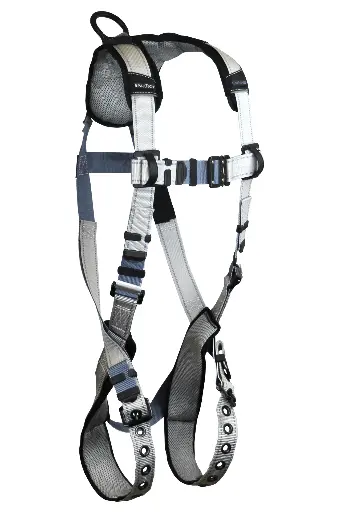 FlowTech LTE® 1D Standard Non-belted Full Body Harness, Tongue Buckle Leg Adjustment