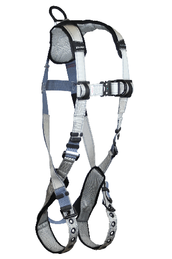 FlowTech LTE® 2D Climbing Non-belted Full Body Harness, Tongue Buckle Leg Adjustment