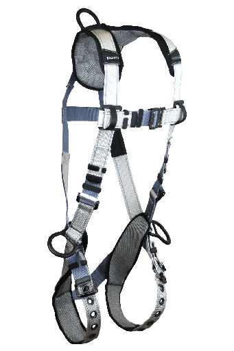 FlowTech LTE® 3D Standard Non-belted Full Body Harness, Tongue Buckle Leg Adjustment