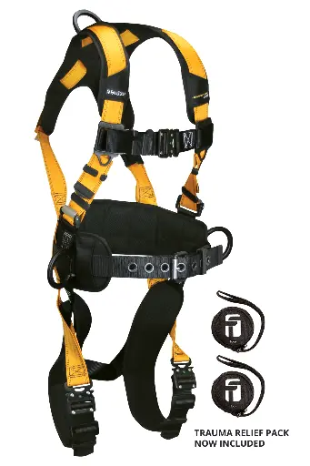 Journeyman Flex® Aluminum 3D Construction Belted Full Body Harness