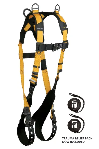 [7027B] Journeyman Flex® Aluminum 3D Retrieval Non-belted Full Body Harness