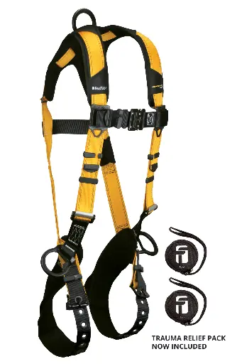 [7023B] Journeyman Flex® Aluminum 3D Standard Non-belted Full Body Harness, Tongue Buckle Leg Adjustment