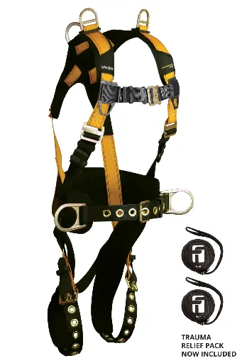 Journeyman Flex® Steel 5D Construction Retrieval Full Body Harness