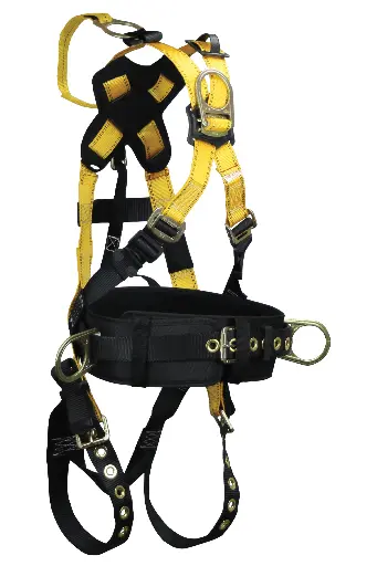 [8026] Roughneck® 5D Derrick Cross-over Belted Full Body Harness