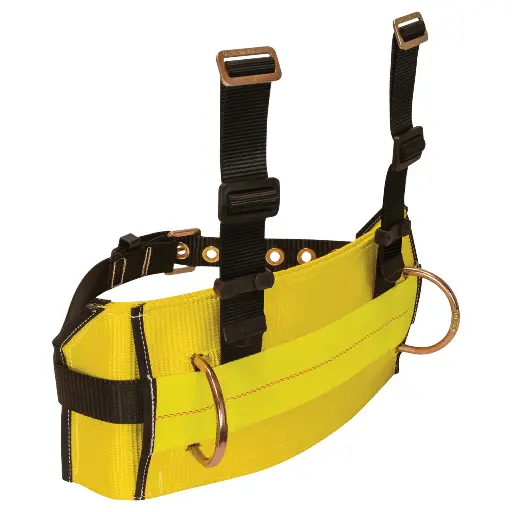 Roughneck® Belly Belt with Mating Buckles, Connecting Straps for Upper Torso Attachment