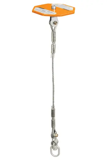 Suspended Cable Anchor for Drop-through Installation