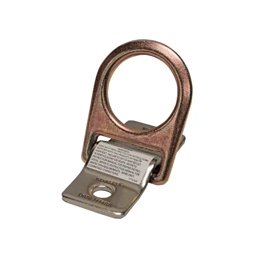 [7414SS] Bolt-on D-ring Anchor with Stainless Steel Installation Plate