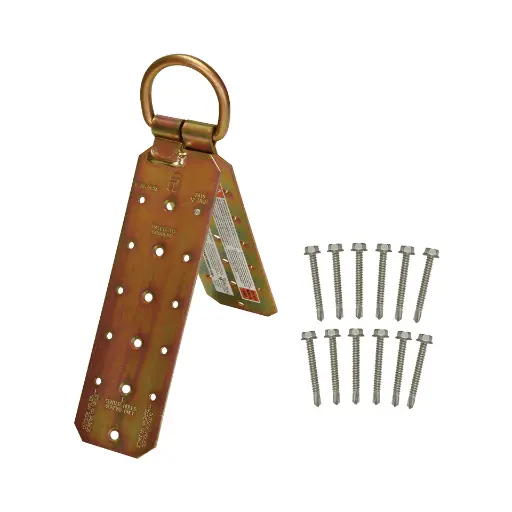 [7410M] Hinged Reusable Anchor for Steel Deck and Metal Roofing