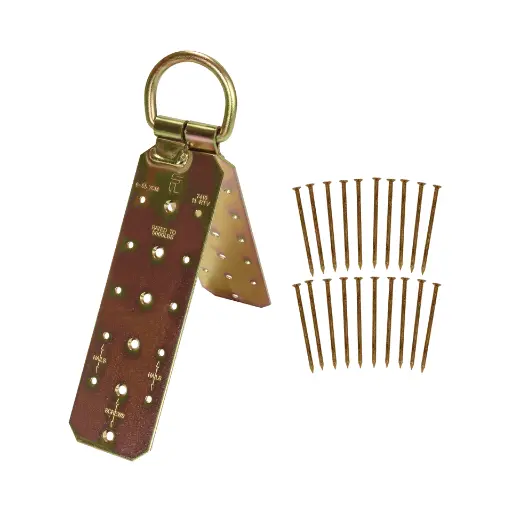 [7410] Hinged Reusable Wood Roof Anchor