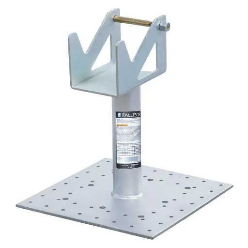 [78012WCSSC] Post Anchor with Rotating SRL Cradle for Wood, Concrete and Steel