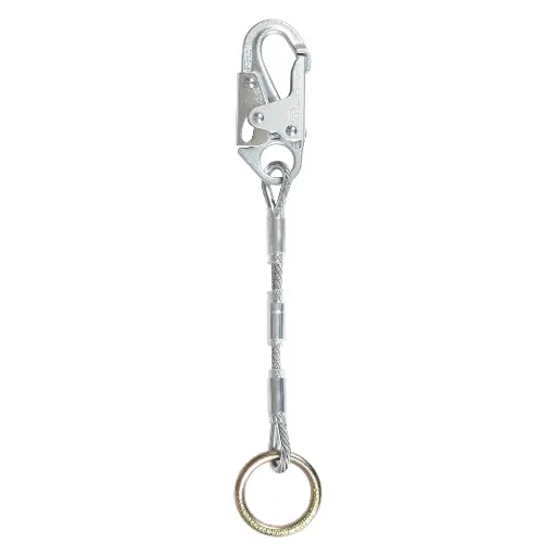 [8366C] 18" Cable Dorsal D-ring Extender 
