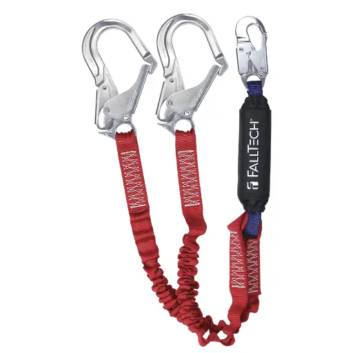 6' Ironman® 12' free fall Elasticated Energy Absorbing Lanyard