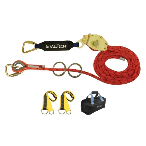 30' Temporary Rope HLL System; 2-person