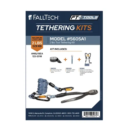 [5605A1] Tool Tethering Kit, 2 lb, Stretch Coil
